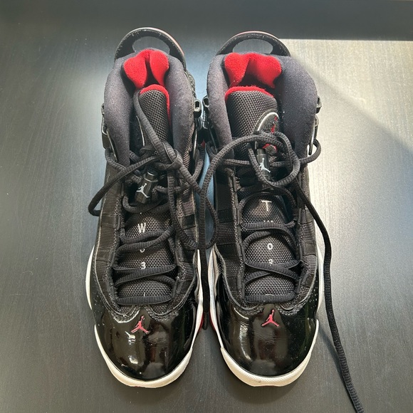 Jordan 6 Rings GS Black Varsity Red - Picture 4 of 5